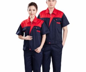 Men-Women-Work-Clothing-Sets-Workwear-Suits-Summer-Short-Sleeve-Jackets-Pants-2017-New-Factory-Car